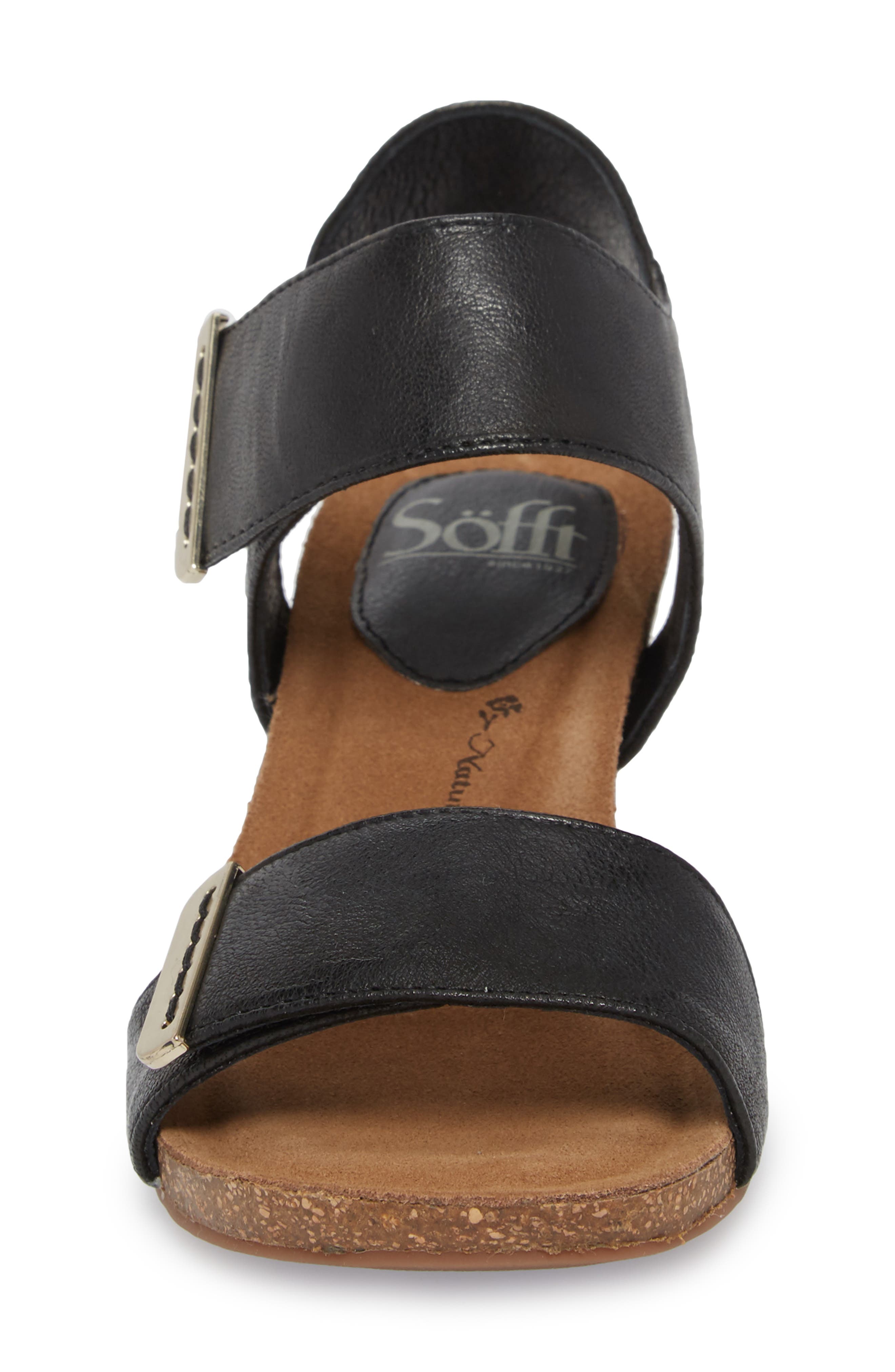 Söfft Verdi Wedge Sandal, Alternate, color, 