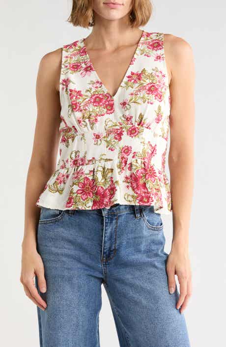 Babydoll Peplum Shell