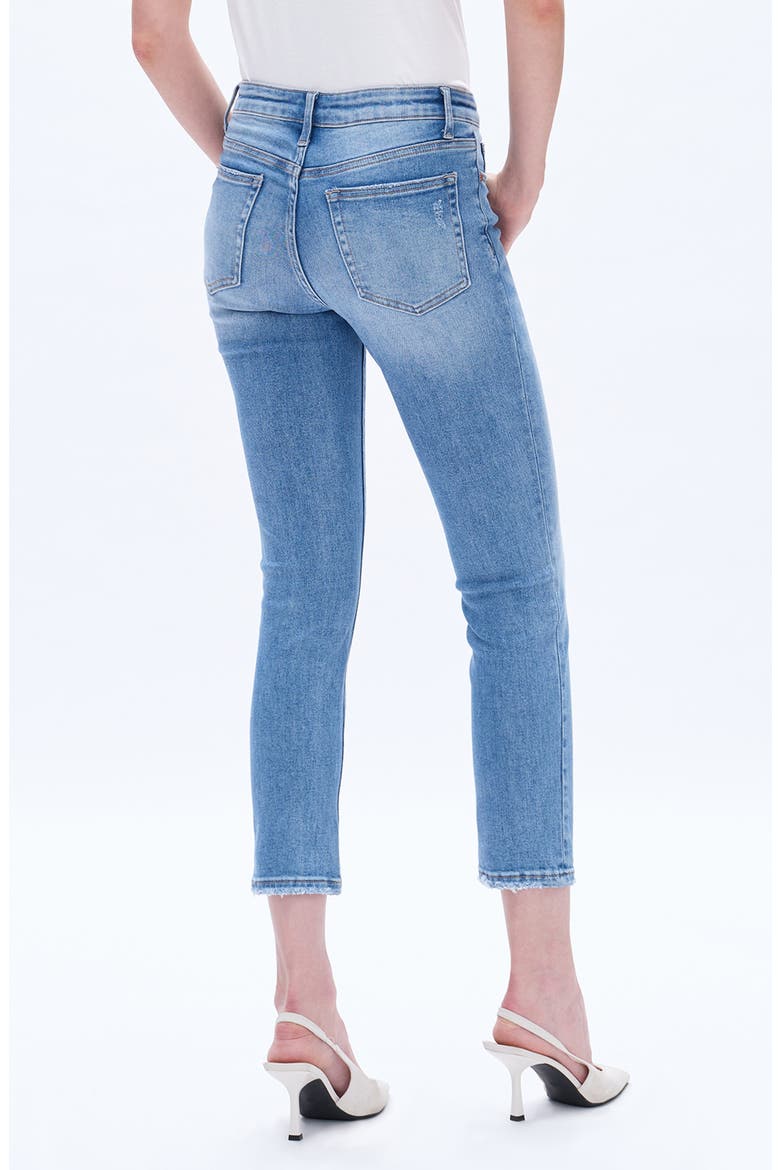 Mid Rise Ankle Slim Jeans, Alternate, color, FAIRY BLUE