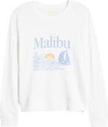 Faherty Malibu Slubbed Crewneck Sweatshirt
