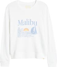 Faherty Malibu Slubbed Crewneck Sweatshirt