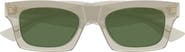 Bottega Veneta 51mm Rectangular Sunglasses