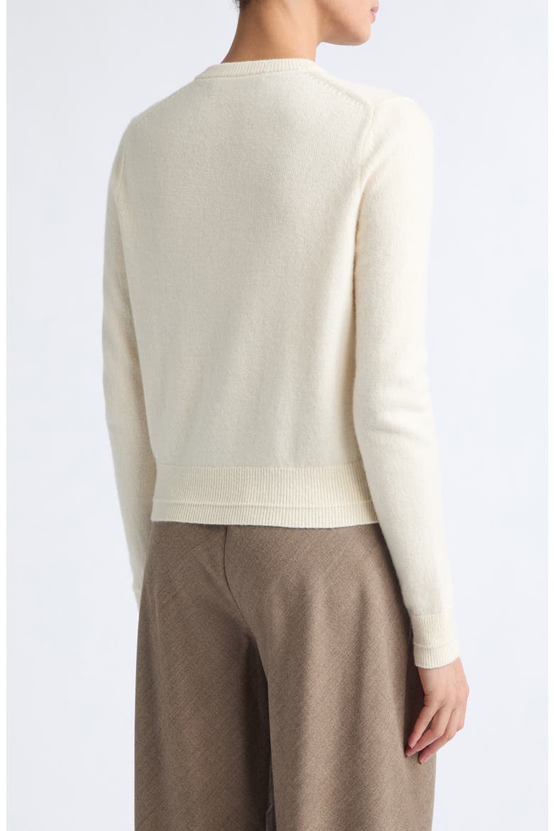 Recycled Cashmere & Cotton Cardigan, Alternate, color, IVORY