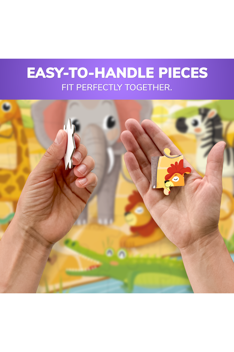 Kids Jigsaw Puzzle 30 Piece - Princess, Animal, Dinosaur, Alternate, color, Africa