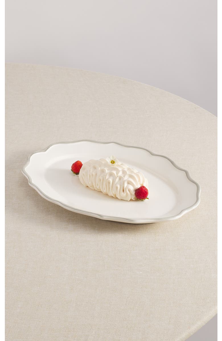 Maison Madison Home Oval Platter 15,5'', Alternate, color, Sylvia