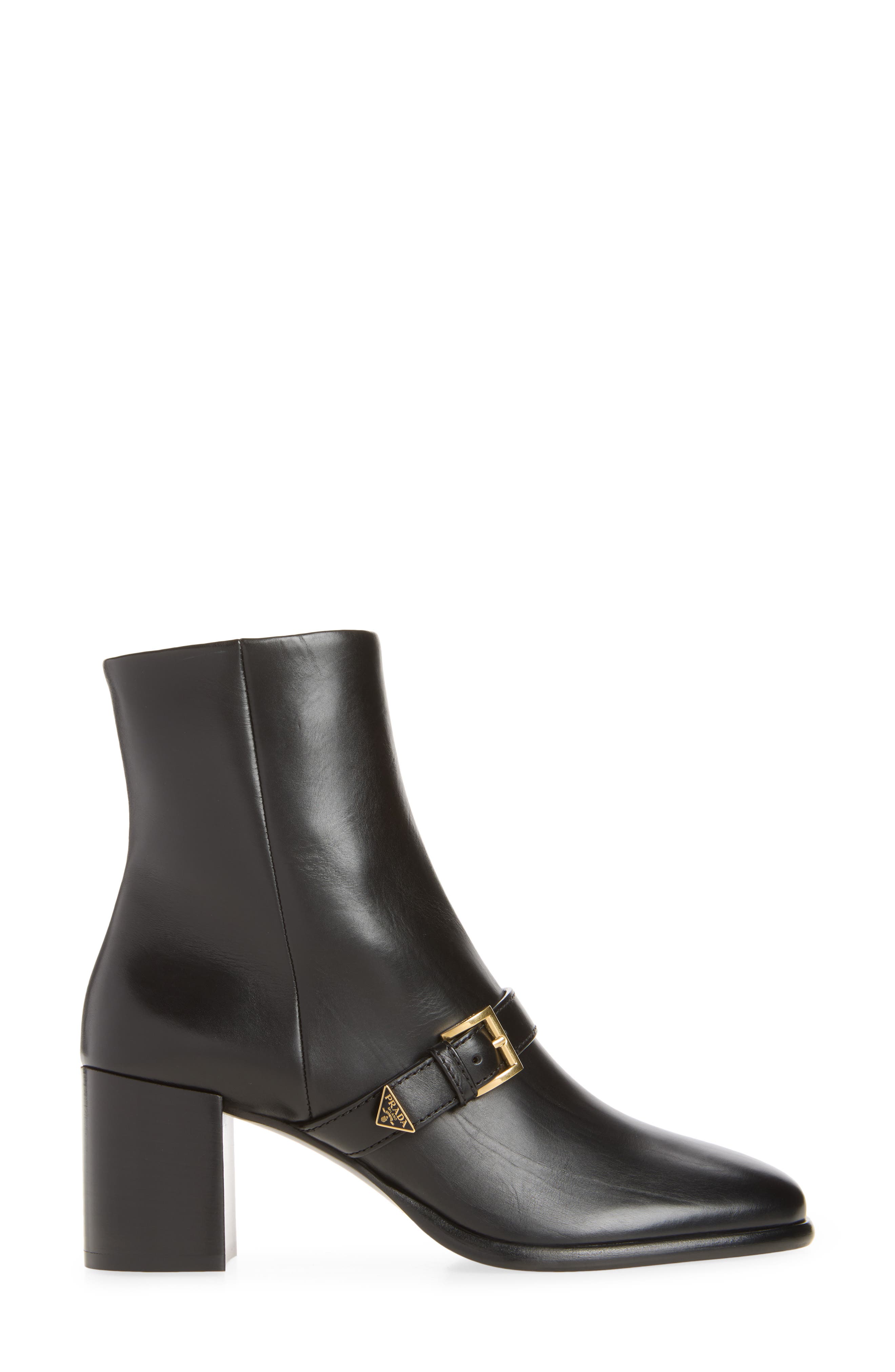 Block Heel Ankle Bootie, Alternate, color, NERO