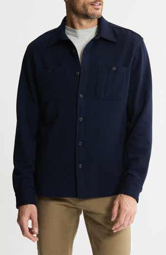 JACHS Knit Shirt Jacket