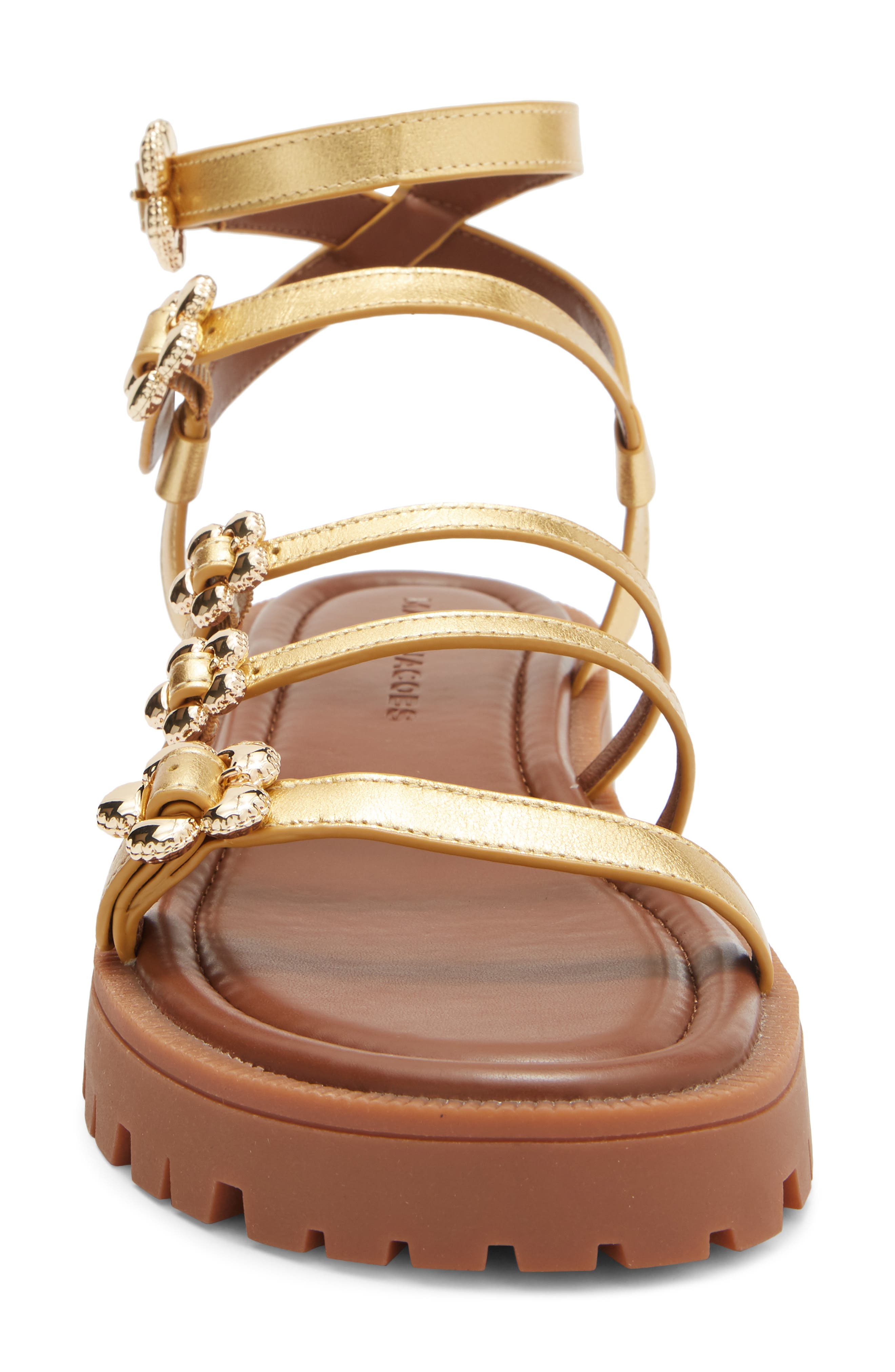 The Kiki Gladiator Sandal, Alternate, color, GOLD