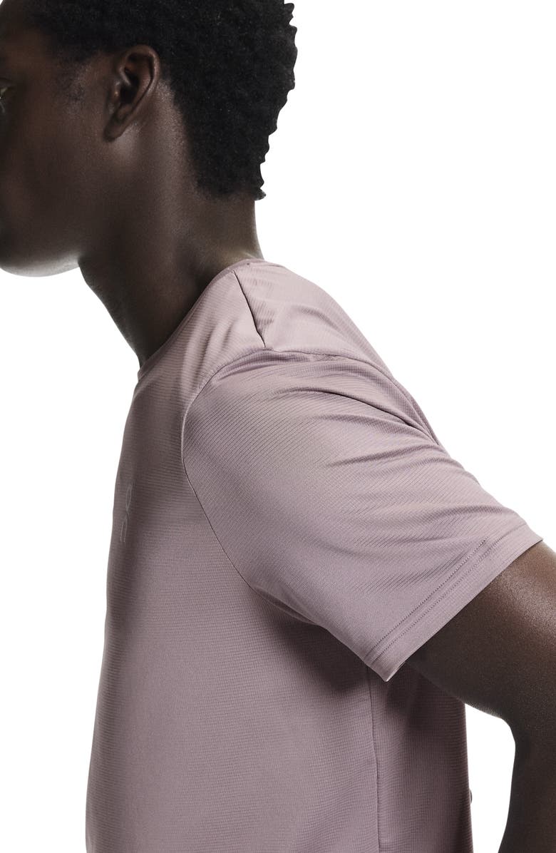On Core-T Running T-Shirt, Alternate, color, Heron