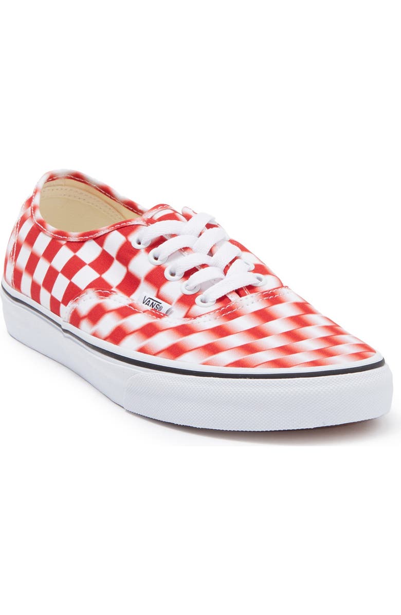Vans Authentic Blur Check Sneaker, Main, color,