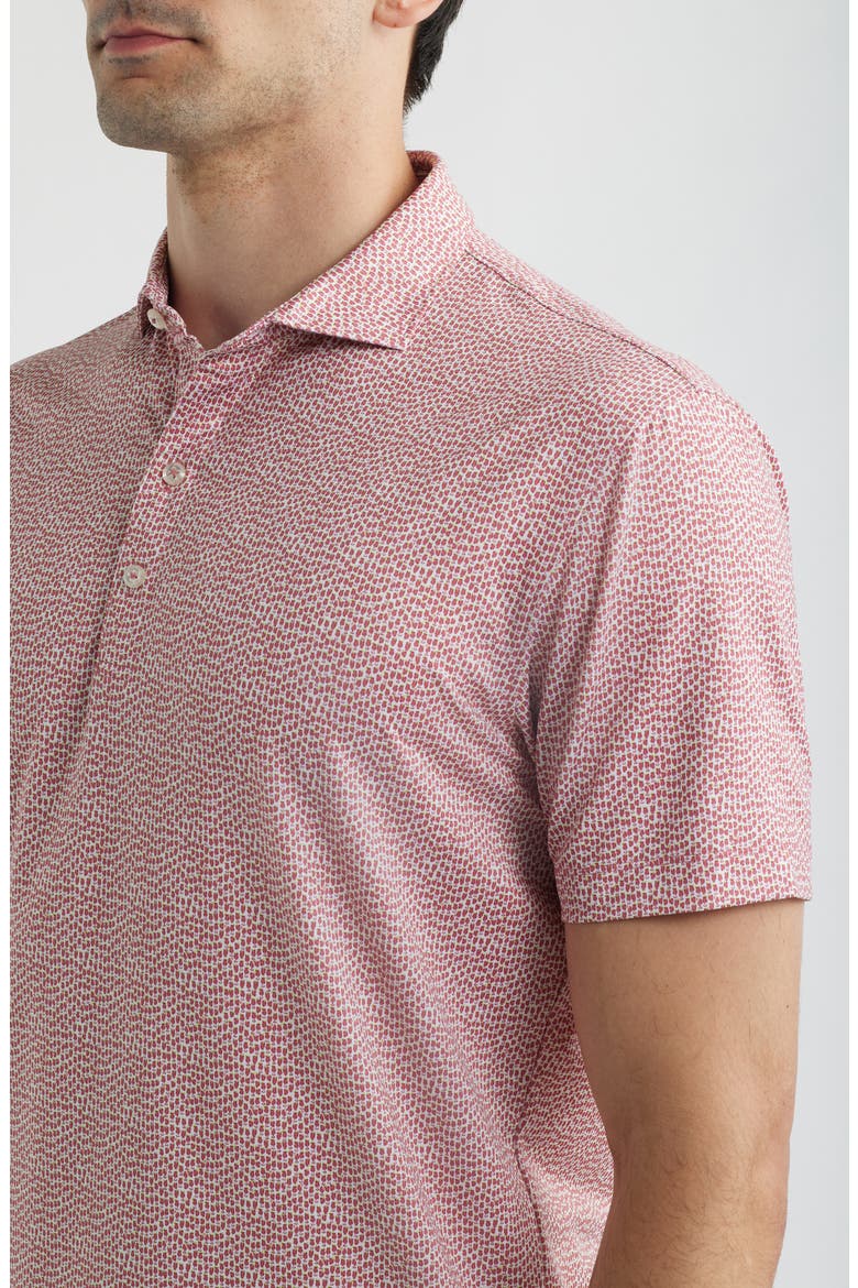 Bloody Mary Performance Jersey Polo, Alternate, color, RACING RED