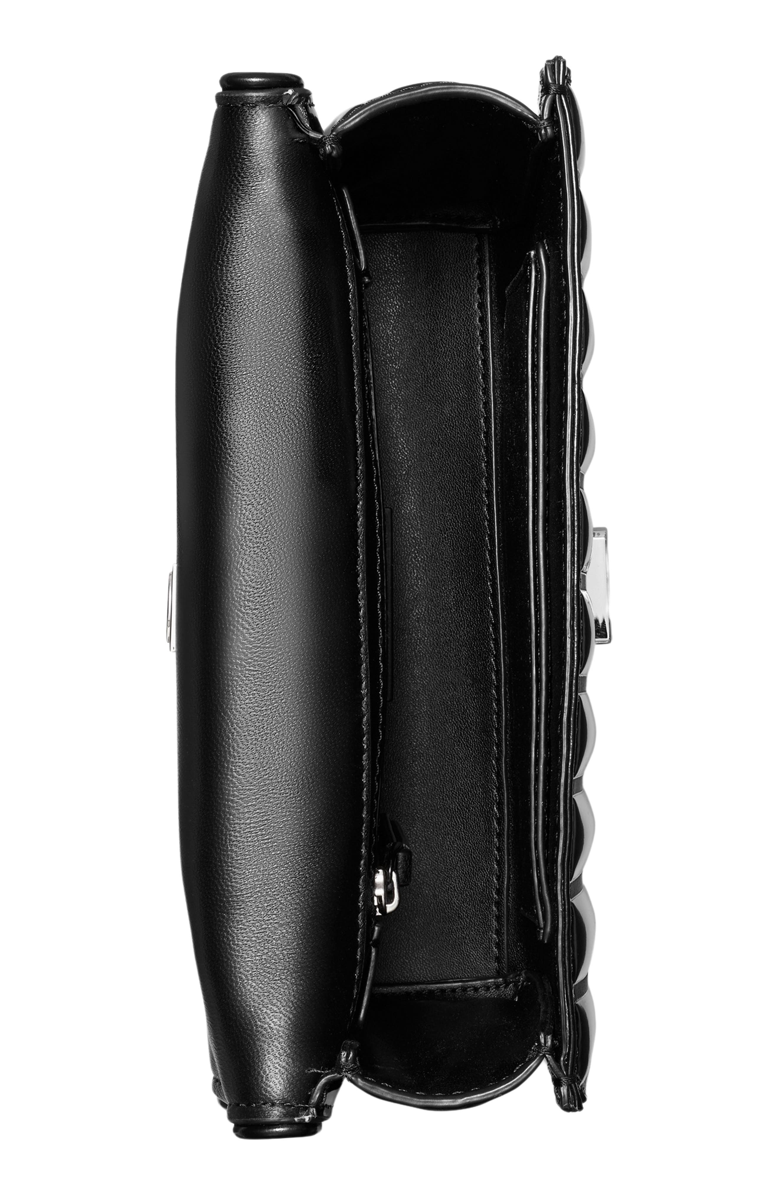 Tory Burch Fleming Metallic Convertible Shoulder Bag, Alternate, color, 