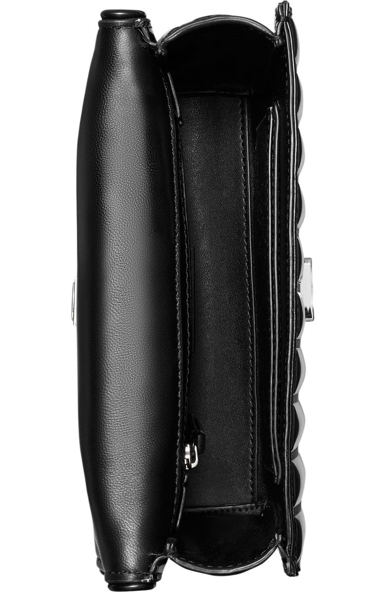 Tory Burch Fleming Metallic Convertible Shoulder Bag, Alternate, color,