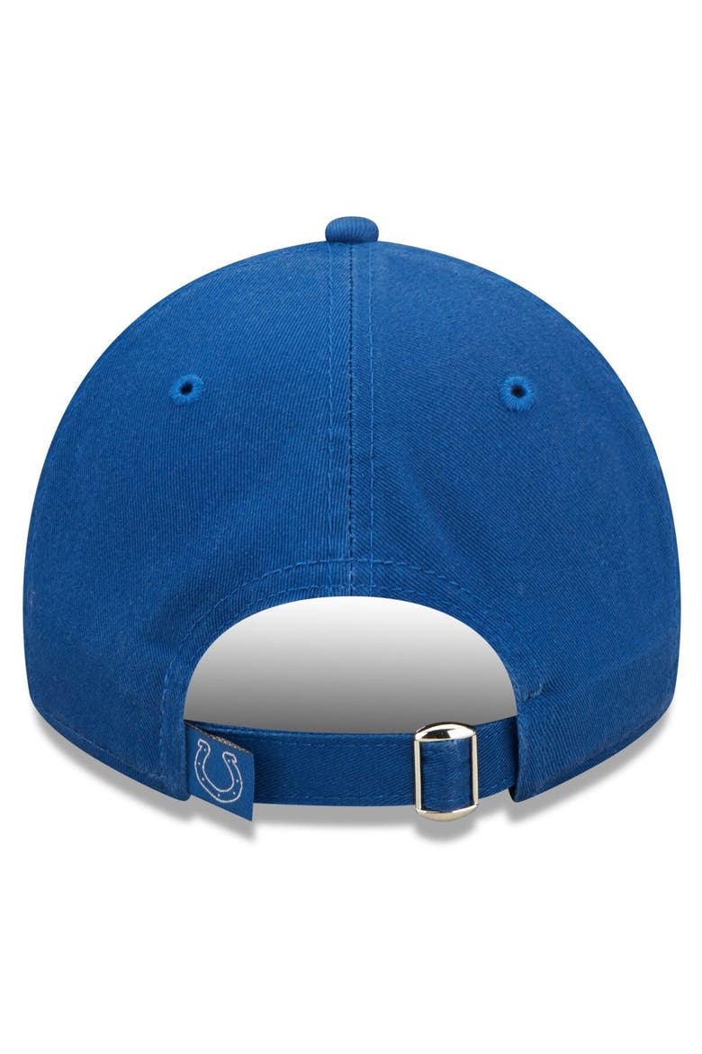 Women's New Era Royal Indianapolis Colts 2022 Sideline Adjustable 9TWENTY Hat, Alternate, color, Royal
