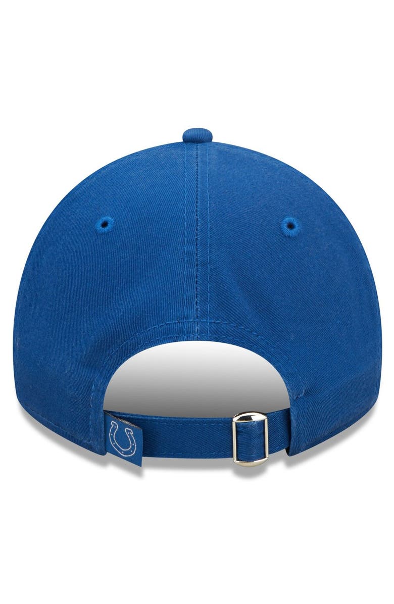 New Era Women's New Era Royal Indianapolis Colts 2022 Sideline Adjustable 9TWENTY Hat, Alternate, color, 