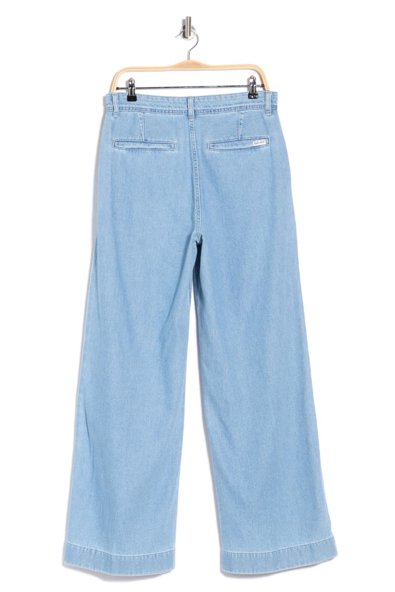 Suki Denim Trousers, Alternate, color, STARGAZE LIGHT BLUE