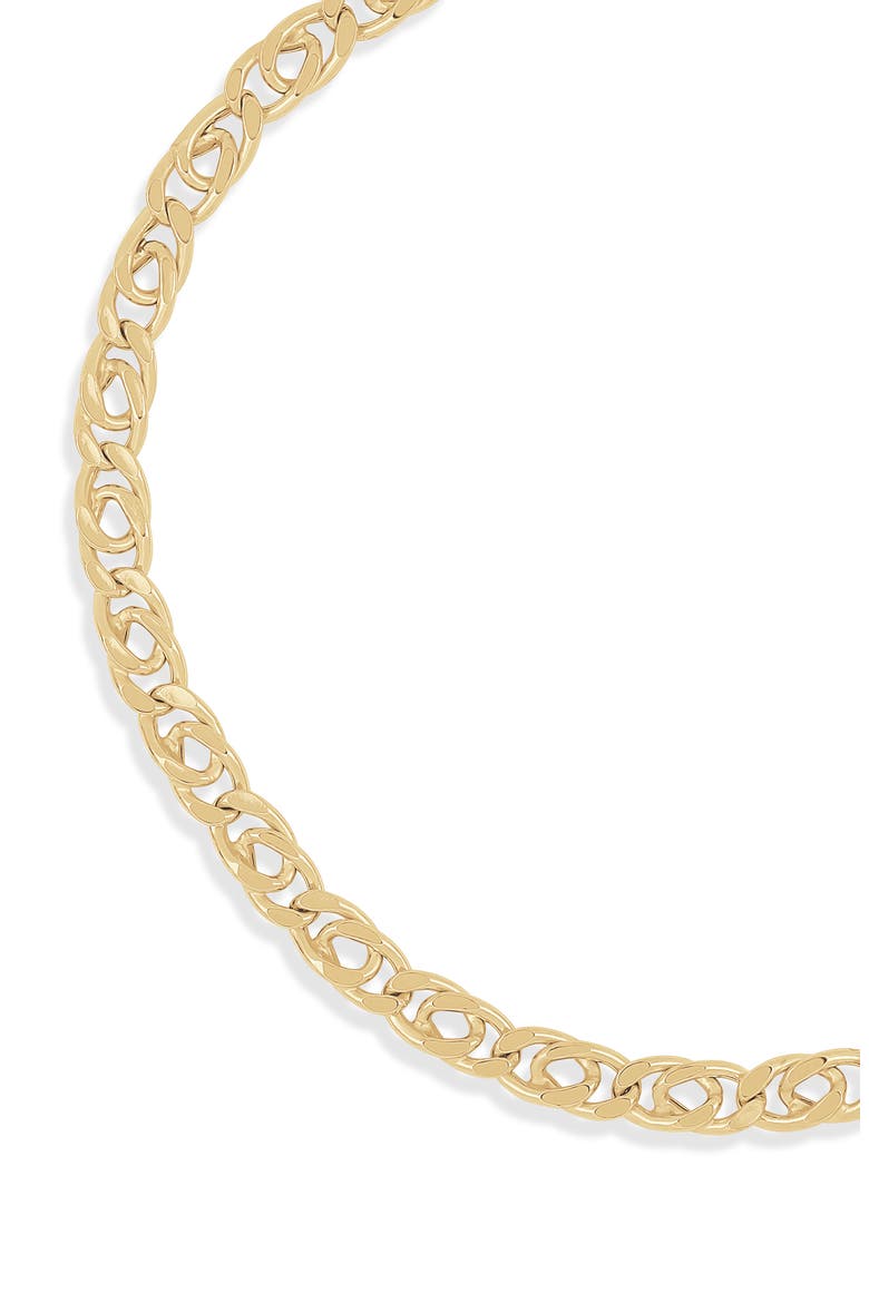 14k Gold Chain Bracelet, Alternate, color, 14KY