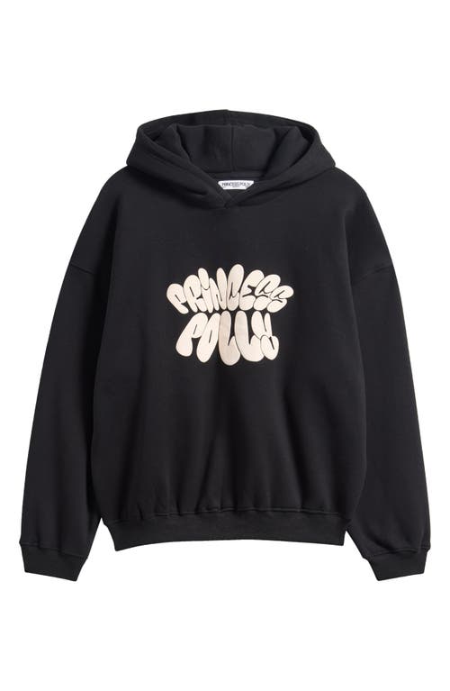 Princess Polly Branded Hoodie In Black