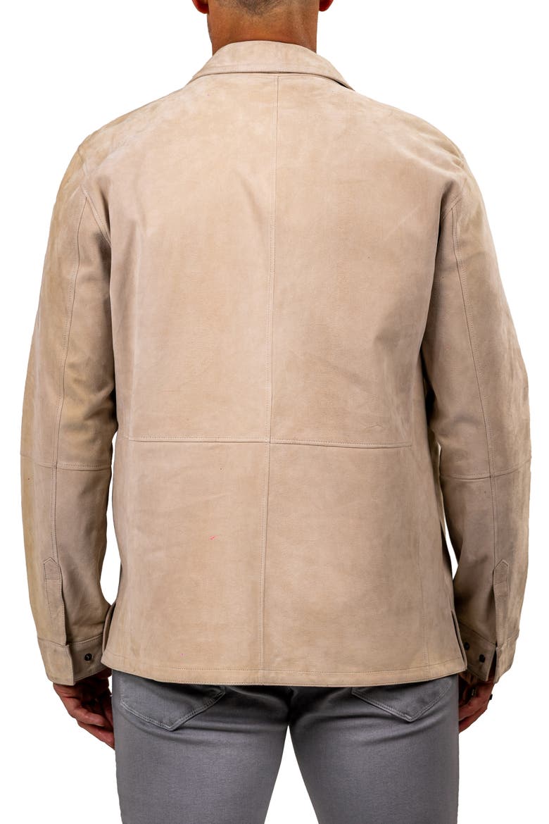 Leather Jacket, Alternate, color, WHITE