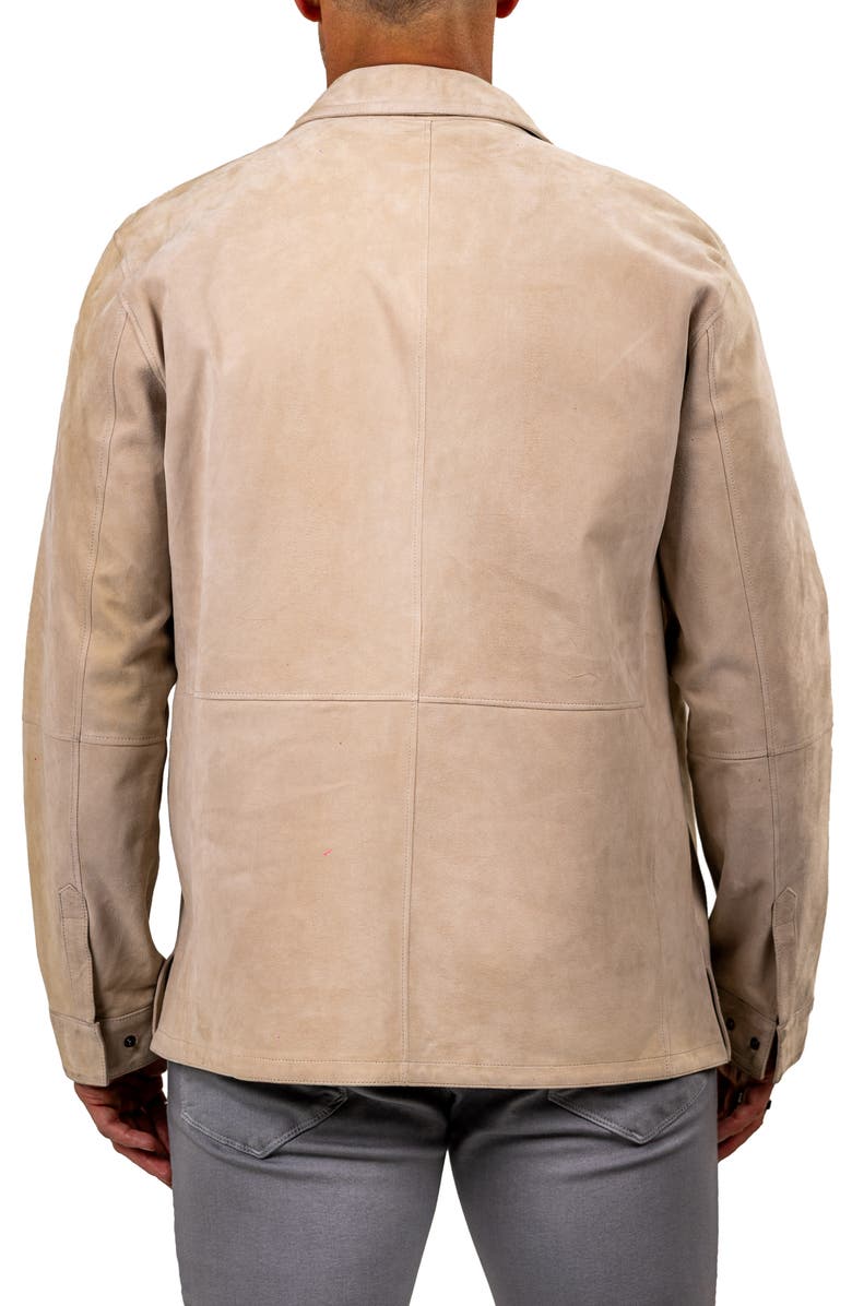 Maceoo Leather Jacket, Alternate, color, White