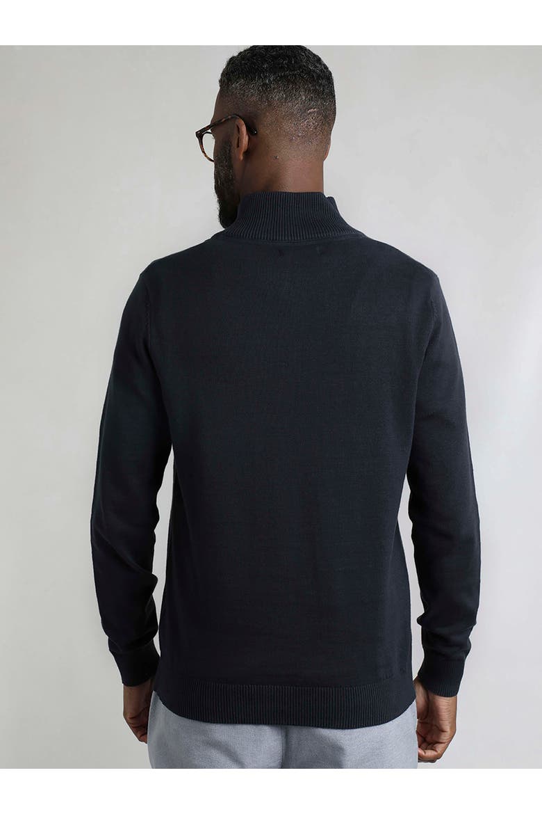 Baxter Fine Knit 1/4 Zip Jumper, Alternate, color, Navy