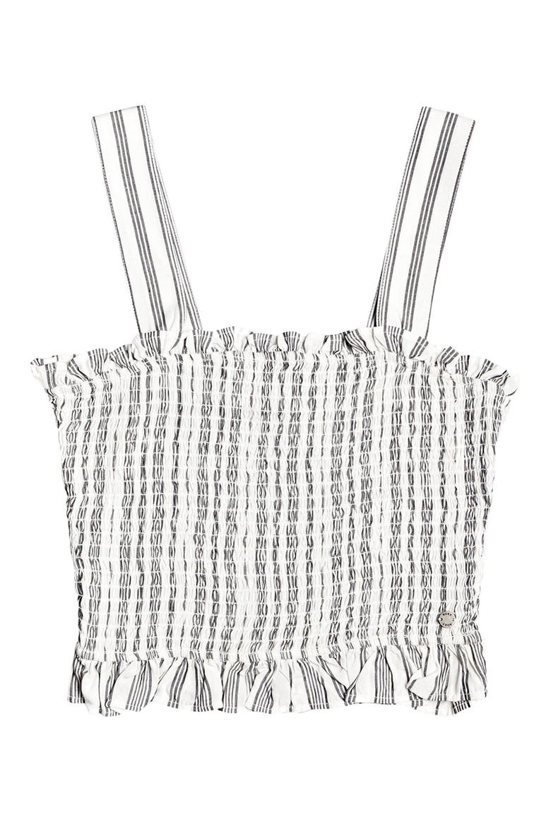 Volcanic Love Crop Top, Alternate, color, ANTHRACITE BEACH STRIPES