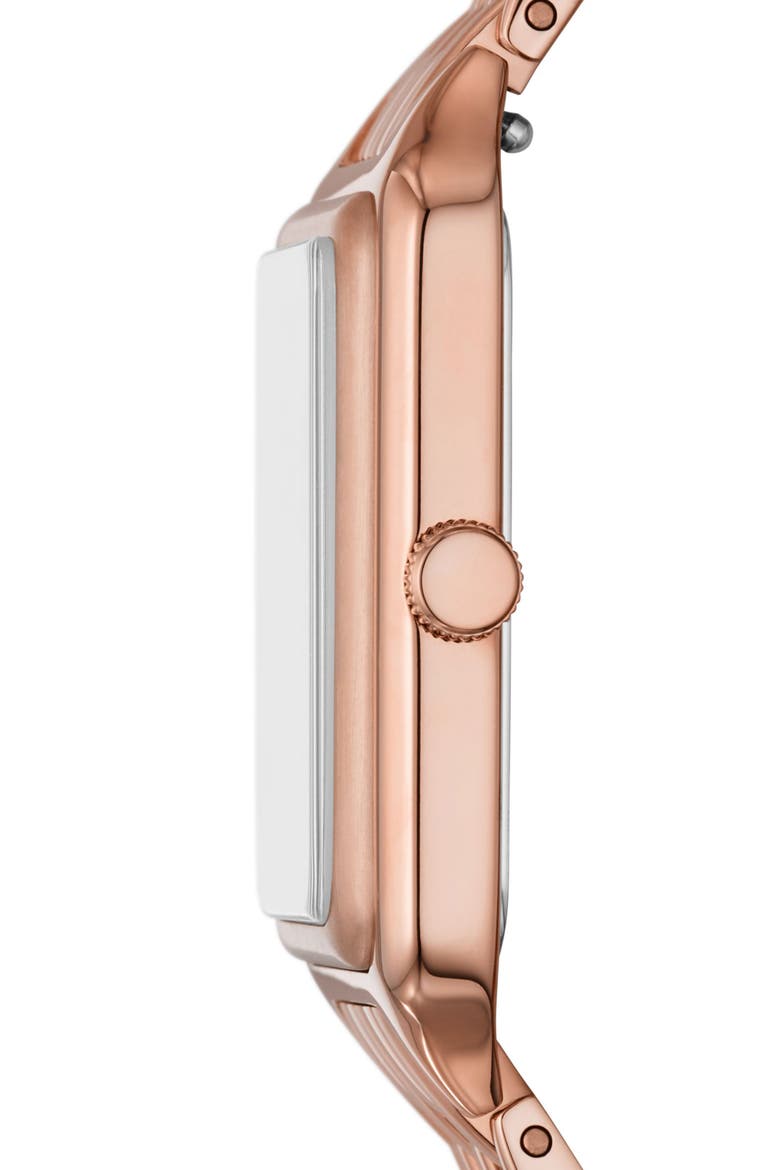 Raquel Bracelet Watch, 26mm, Alternate, color, ROSE GOLD