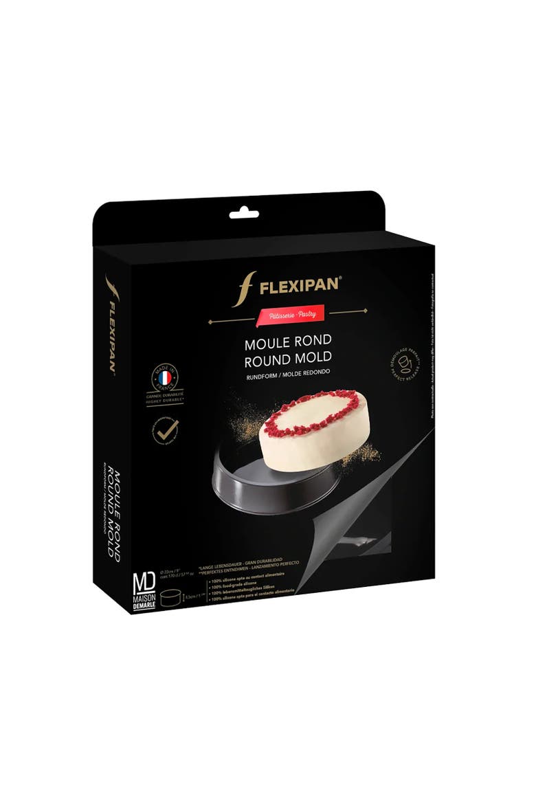 Flexipan Round Cake Mold, Alternate, color, Black