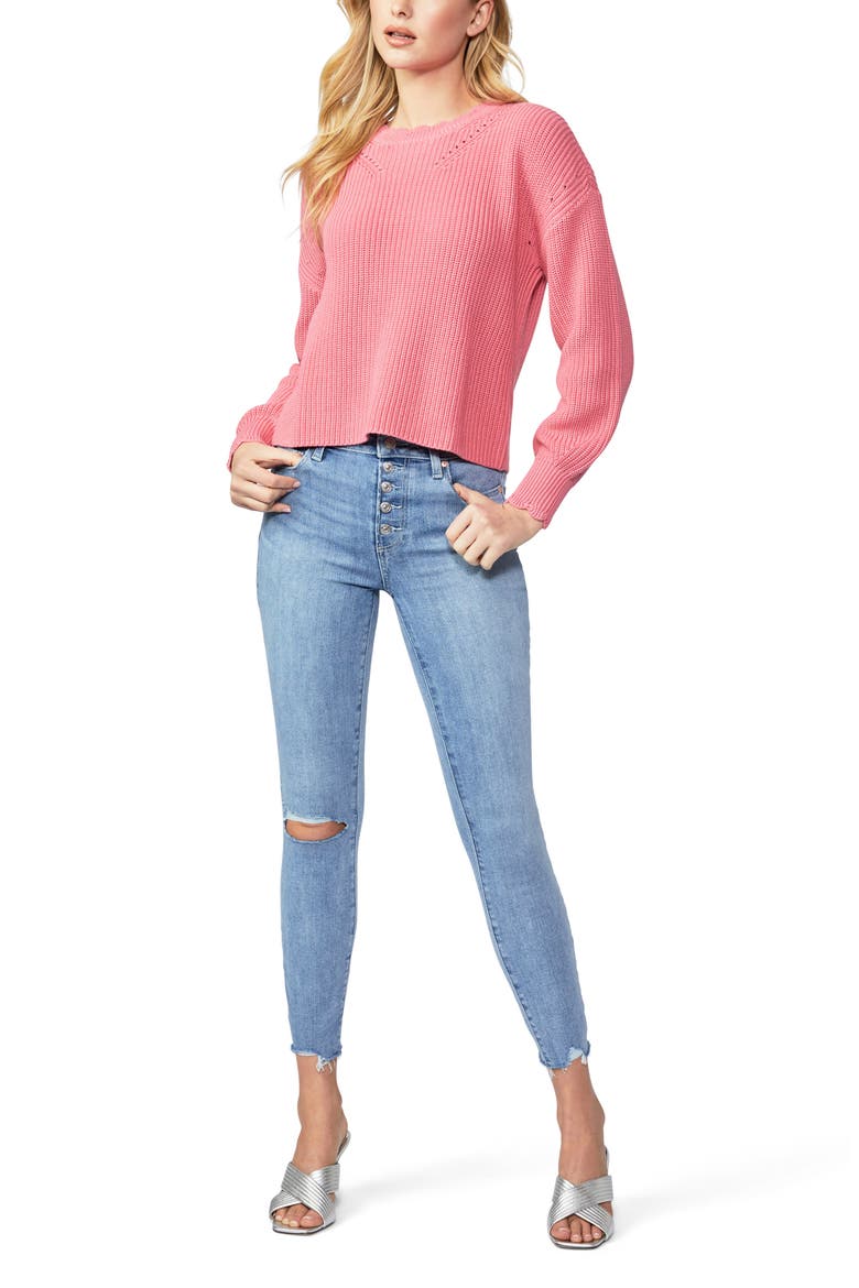 Yenni Sweater, Alternate, color, SULTRY ROSE