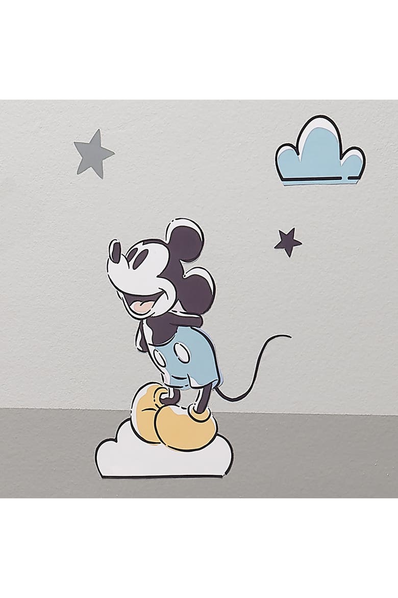 Disney Baby Moonlight Mickey Mouse Wall Decals/Stickers, Alternate, color, Multicolor