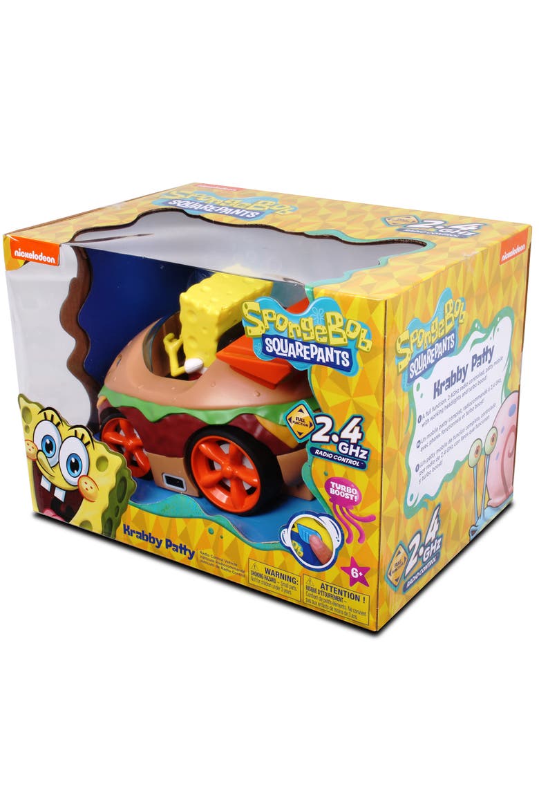 SpongeBob Squarepants R/C Krabby Patty, Alternate, color, Multicolored