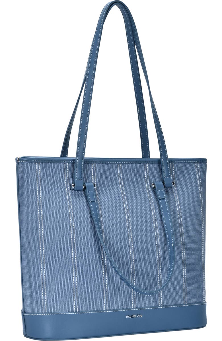 Rachel Zoe Stich Double Handle Tote Bag, Alternate, color, Blue