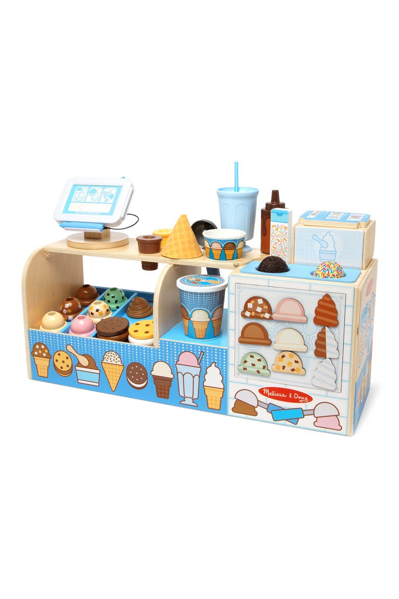 Cool Scoops Ice Cream Creamery Playset, Main, color, NO COLOR
