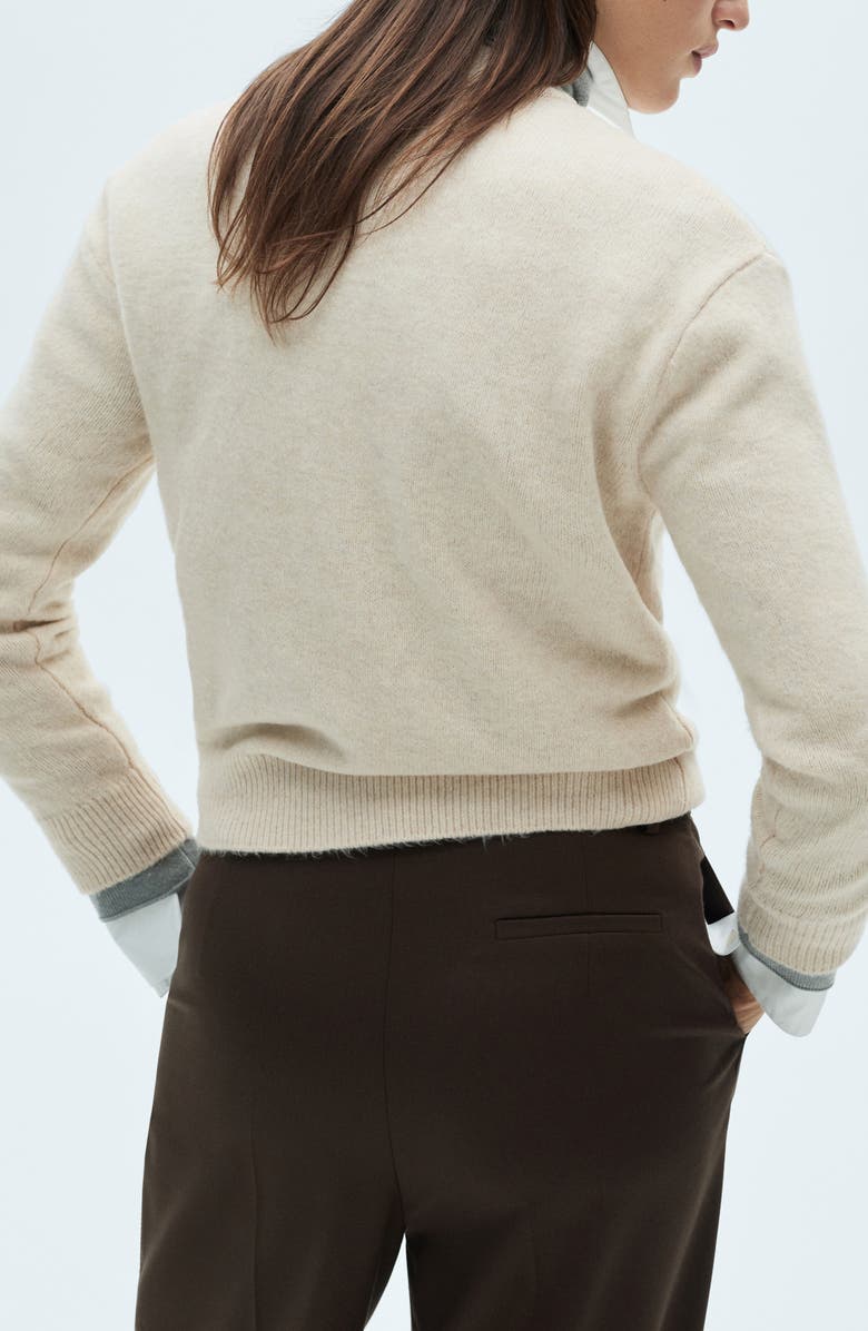 MANGO Mariano Crewneck Sweater, Alternate, color,