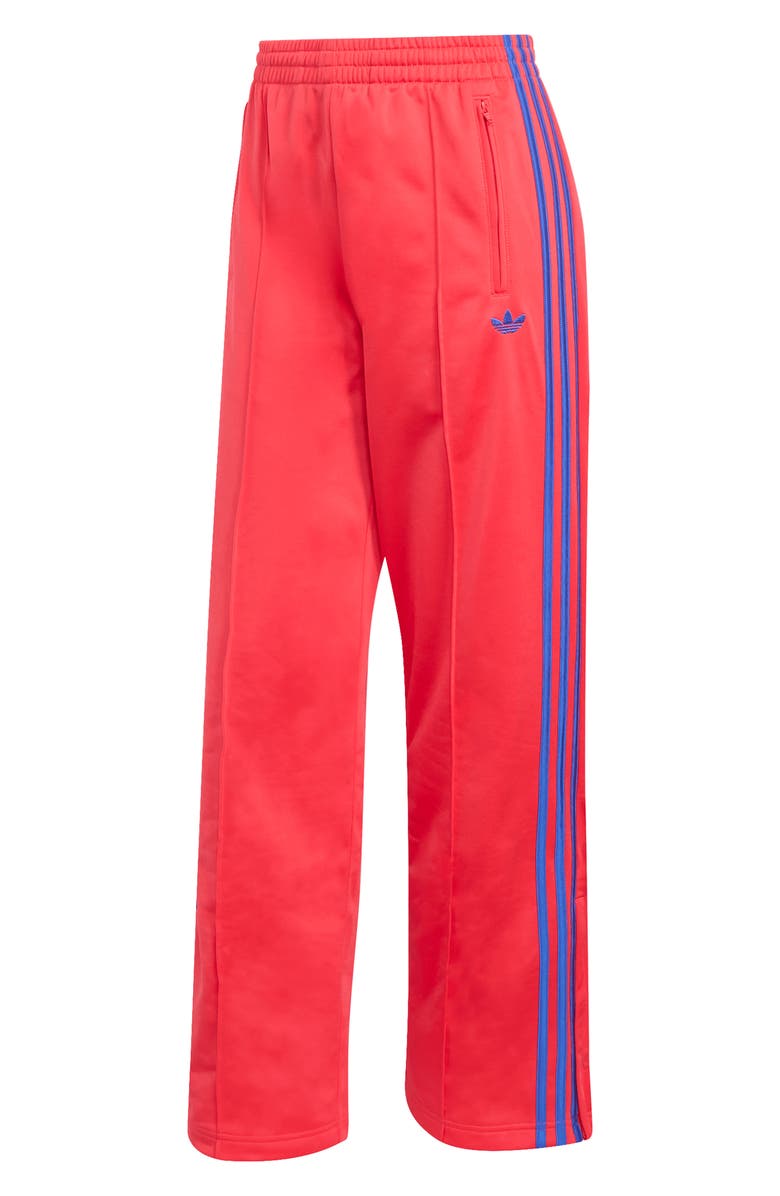 adidas Originals Firebird Recycled Polyester Track Pants, Alternate, color, Semi Lucid Red/ Blue/
