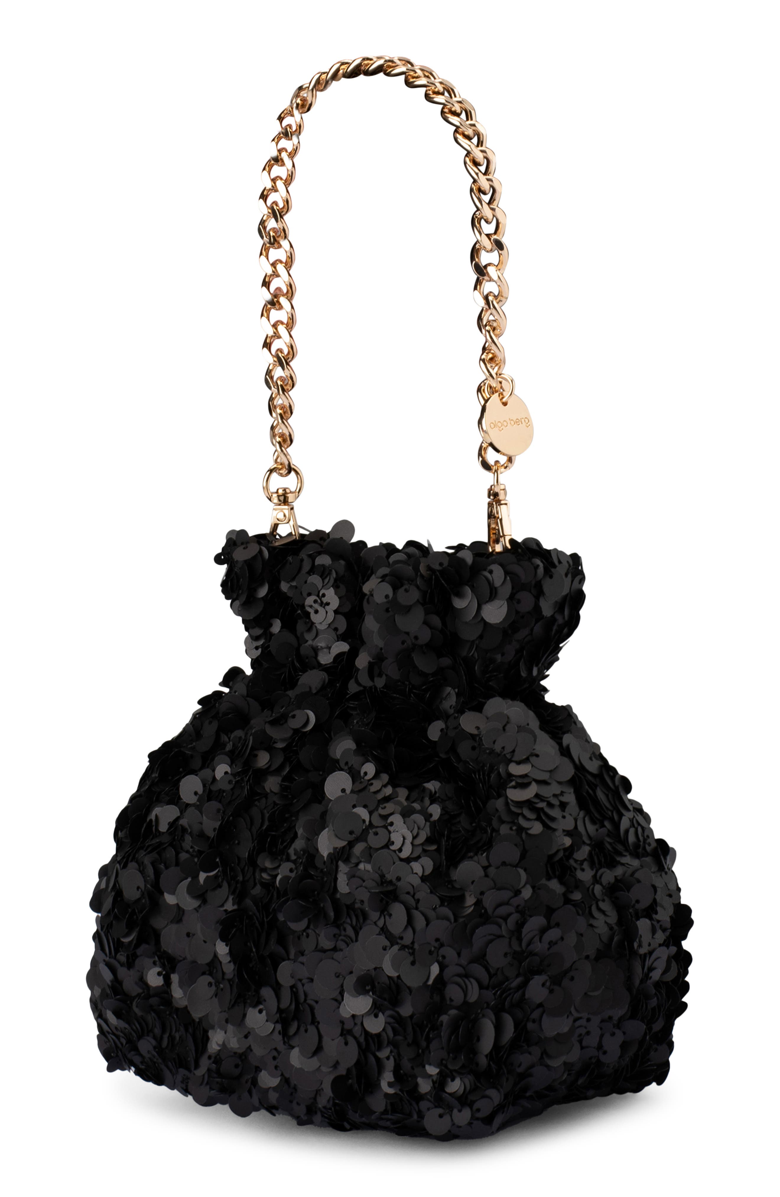 Olga Berg Mattie Sequin Top Handle Bag (Women) | Nordstrom