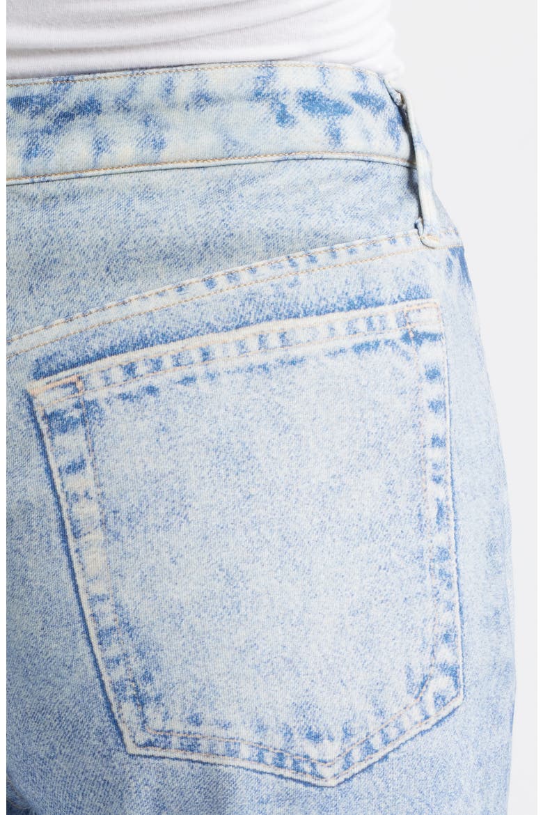 High Waist Wide Leg Knit Jeans, Alternate, color, INDIGO