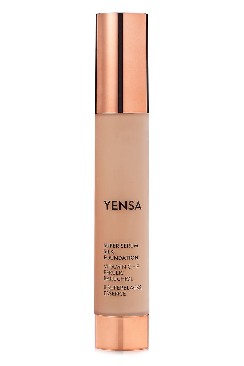 Super Serum Silk Natural Glow Hydrating Peptide Foundation for Radiant Skin, Main, color, TAN WARM