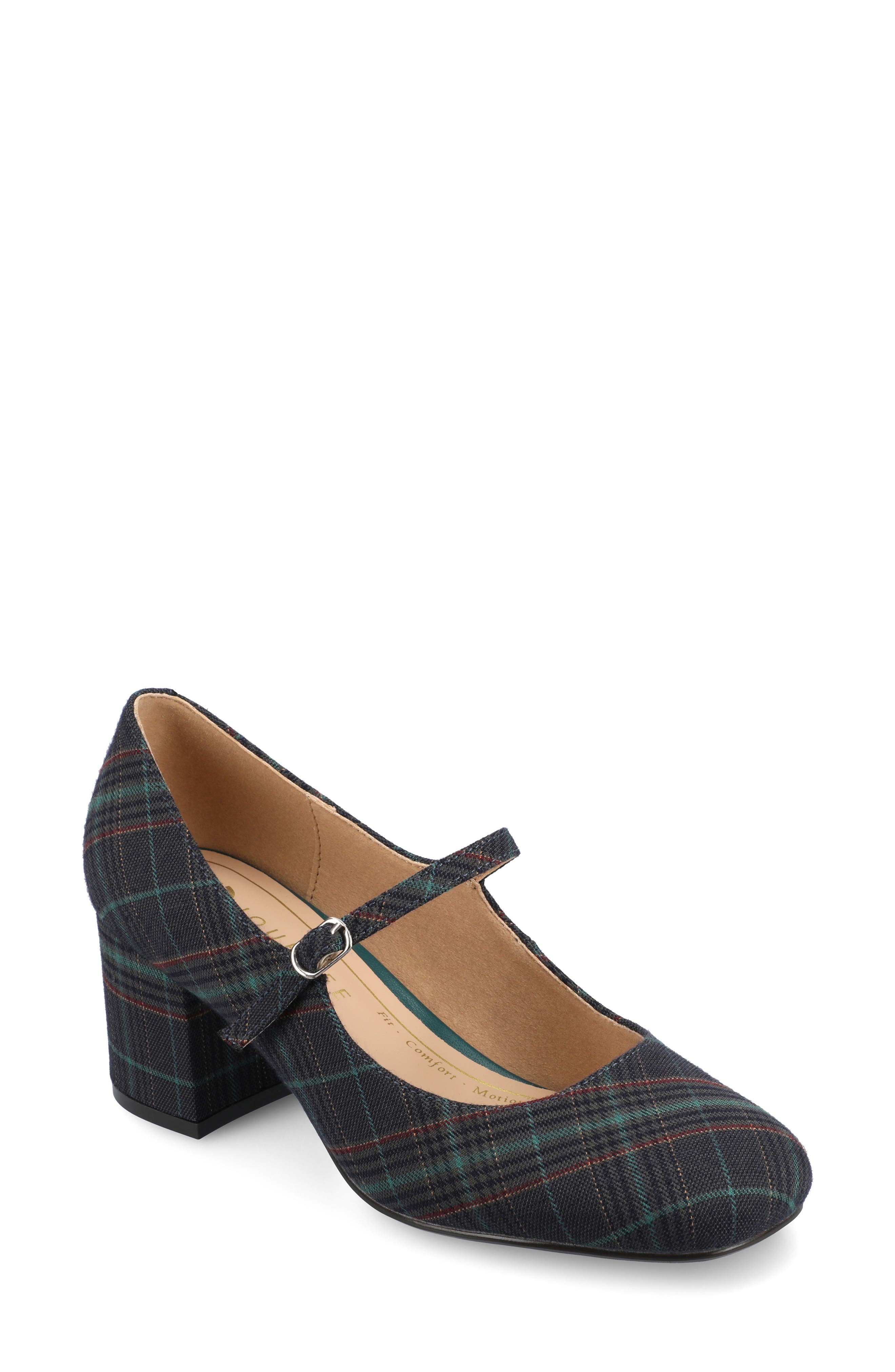 NAVY PLAID