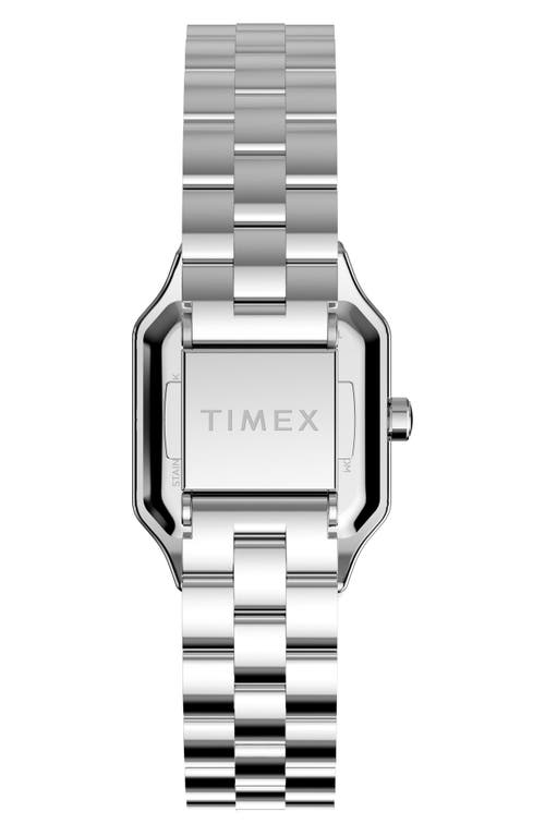 Timex ® Legacy Addison Two-tone Bracelet Watch, 23mm In Silver