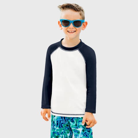 Boys UPF 50+ Long Sleeve Rashguard