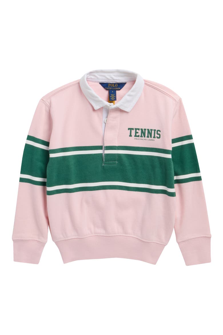 Polo Ralph Lauren Kids' Terry Rugby Fleece Polo (Women
