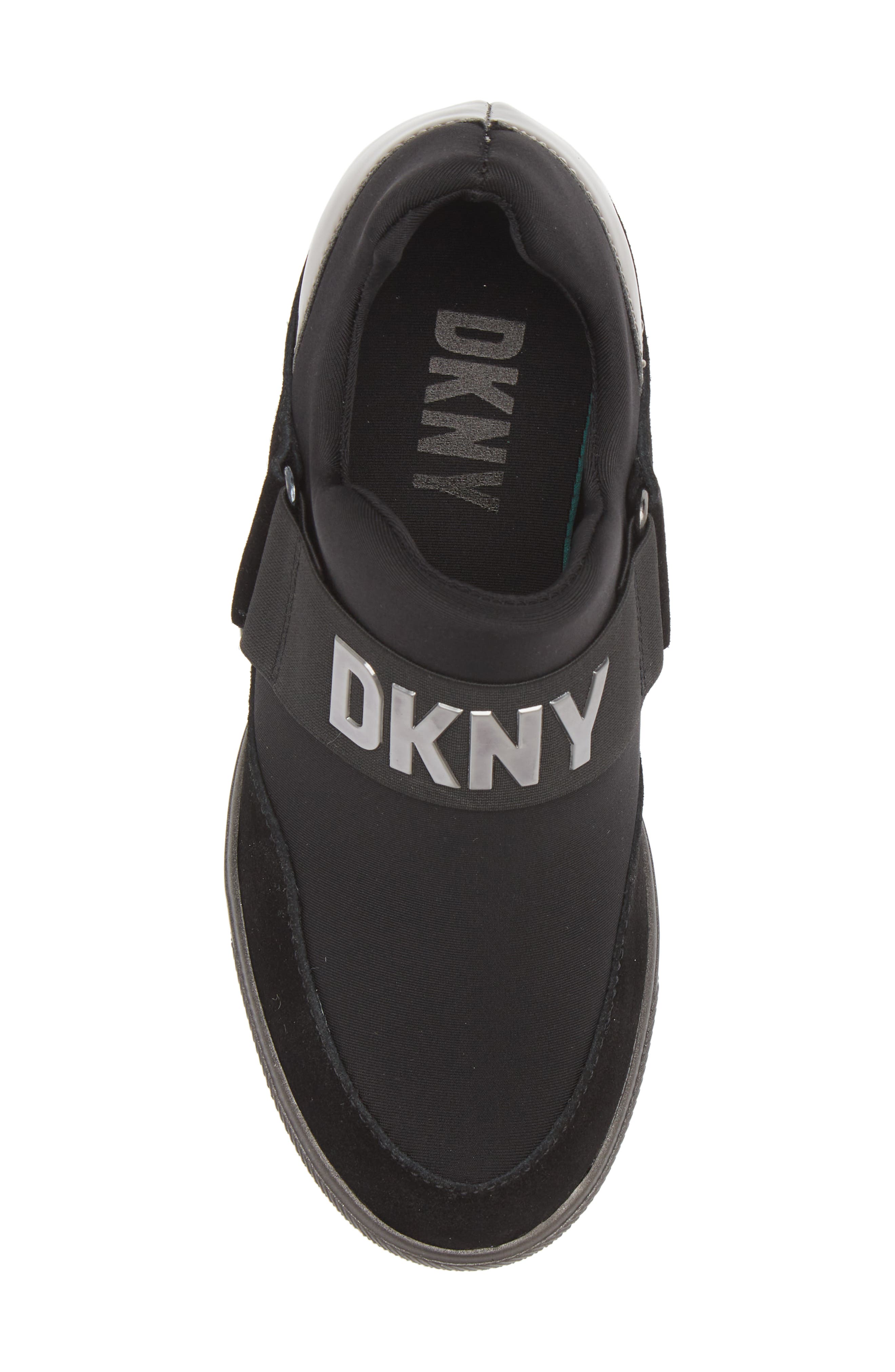 DKNY Cosmos Wedge Sneaker, Alternate, color, 
