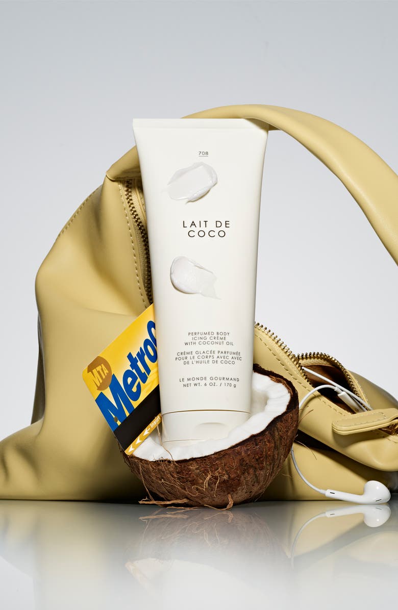 LE MONDE GOURMAND Lait de Coco Perfumed Body Icing Cream, Alternate, color,