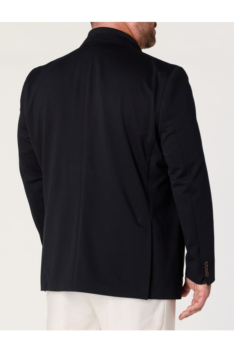 Big & Tall Classic Knit Sport Coat, Alternate, color, BLACK