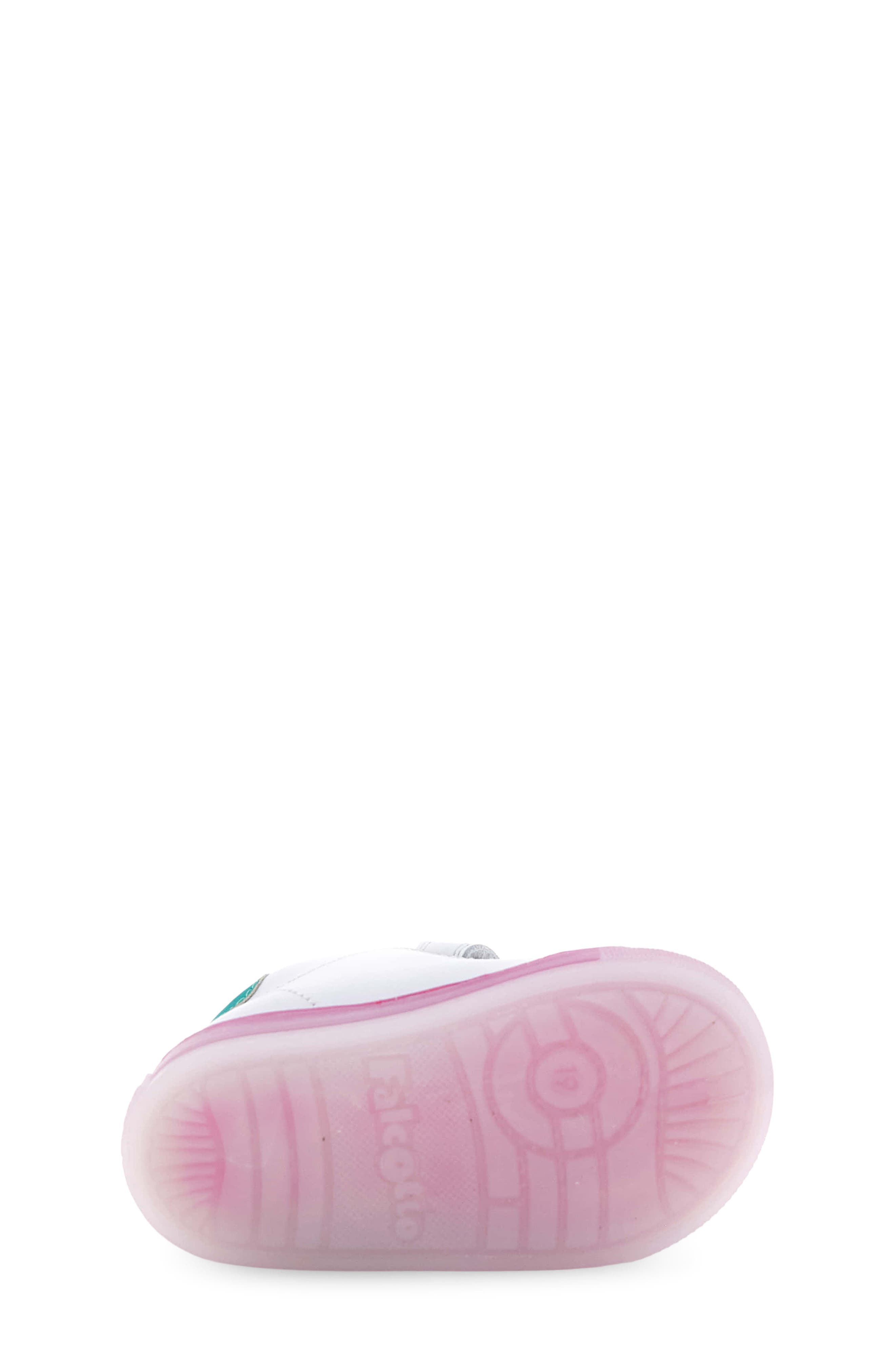 Kids' Falcotto Sasha VL Sneaker, Alternate, color, WHITE FOUR
