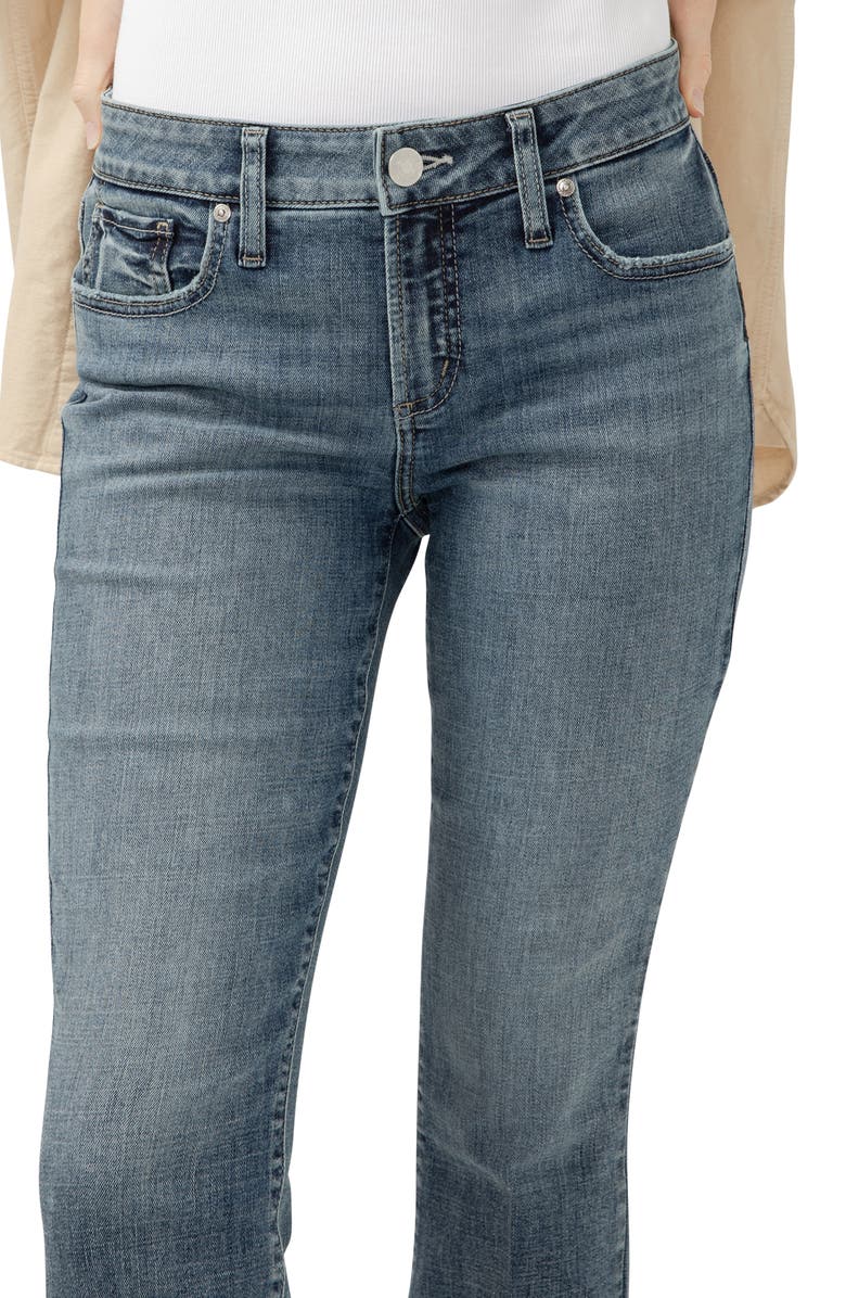 Silver Jeans Co. Elyse Kick Flare Jeans, Alternate, color, Virginia