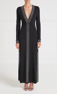 Temperley London Gallantry V-Neck Dress