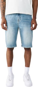 True Religion Bobby Baggy Denim Shorts
