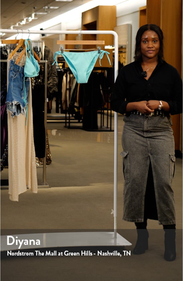 Aruba Tie Side Bikini Bottoms, sales video thumbnail